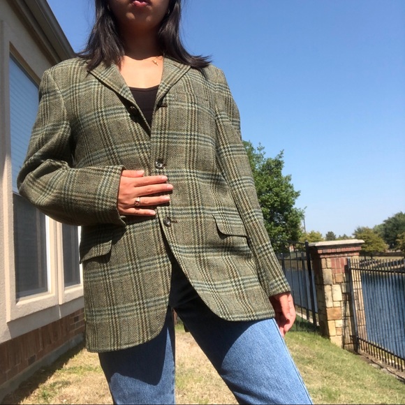 Vintage oversized wool blazer - Picture 3 of 4